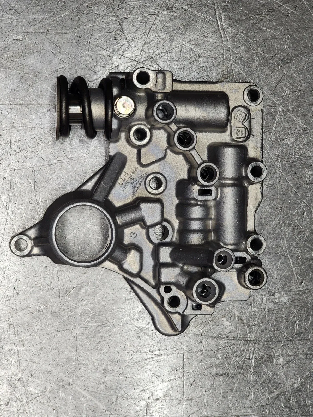 B7TA B7VA TRANSMISSION REGULATOR BODY Cast# P7T.  "4 SPEED" HONDA image 3