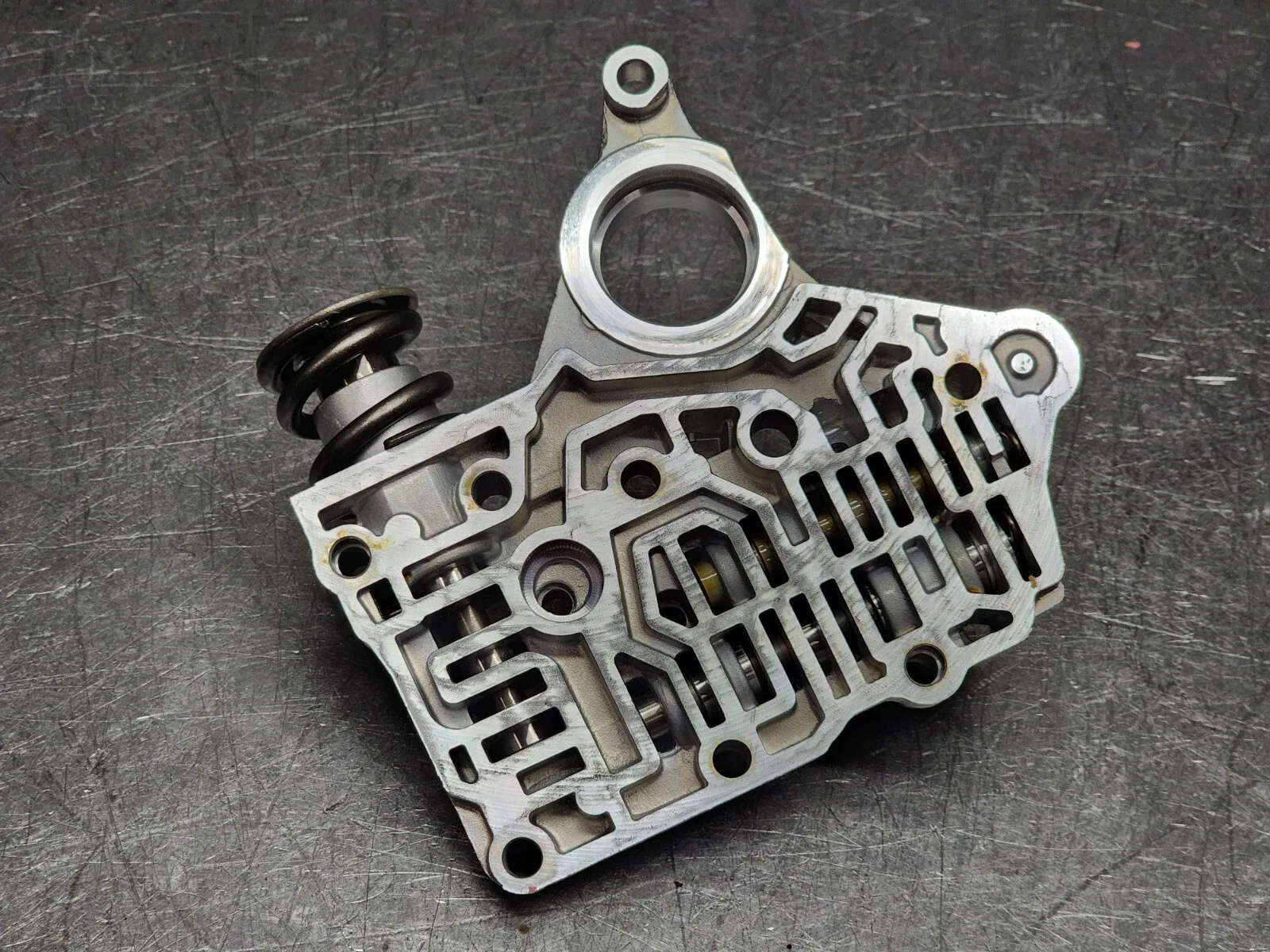 B7TA B7VA TRANSMISSION REGULATOR BODY Cast# P7T.  "4 SPEED" HONDA image 4