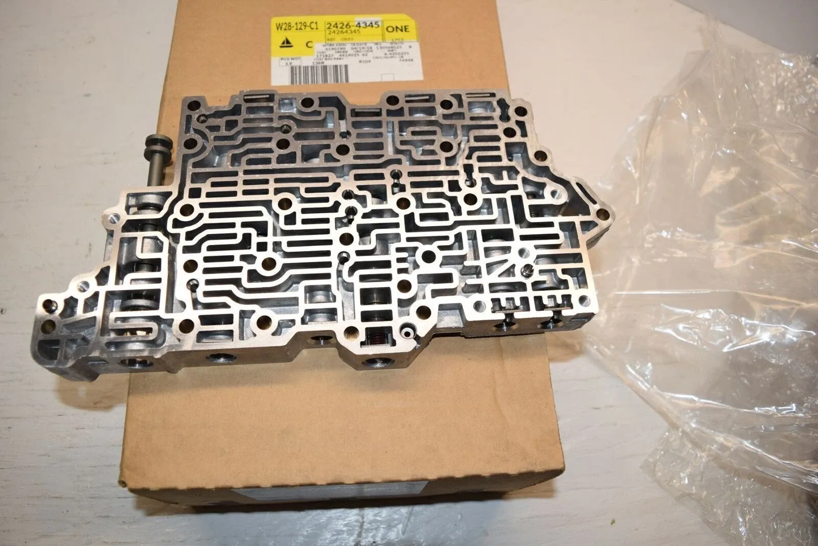 NOS OEM 13-20 Auto Trans Upper Control Valve Body (W/O Manual Valve) -#A13 image 4
