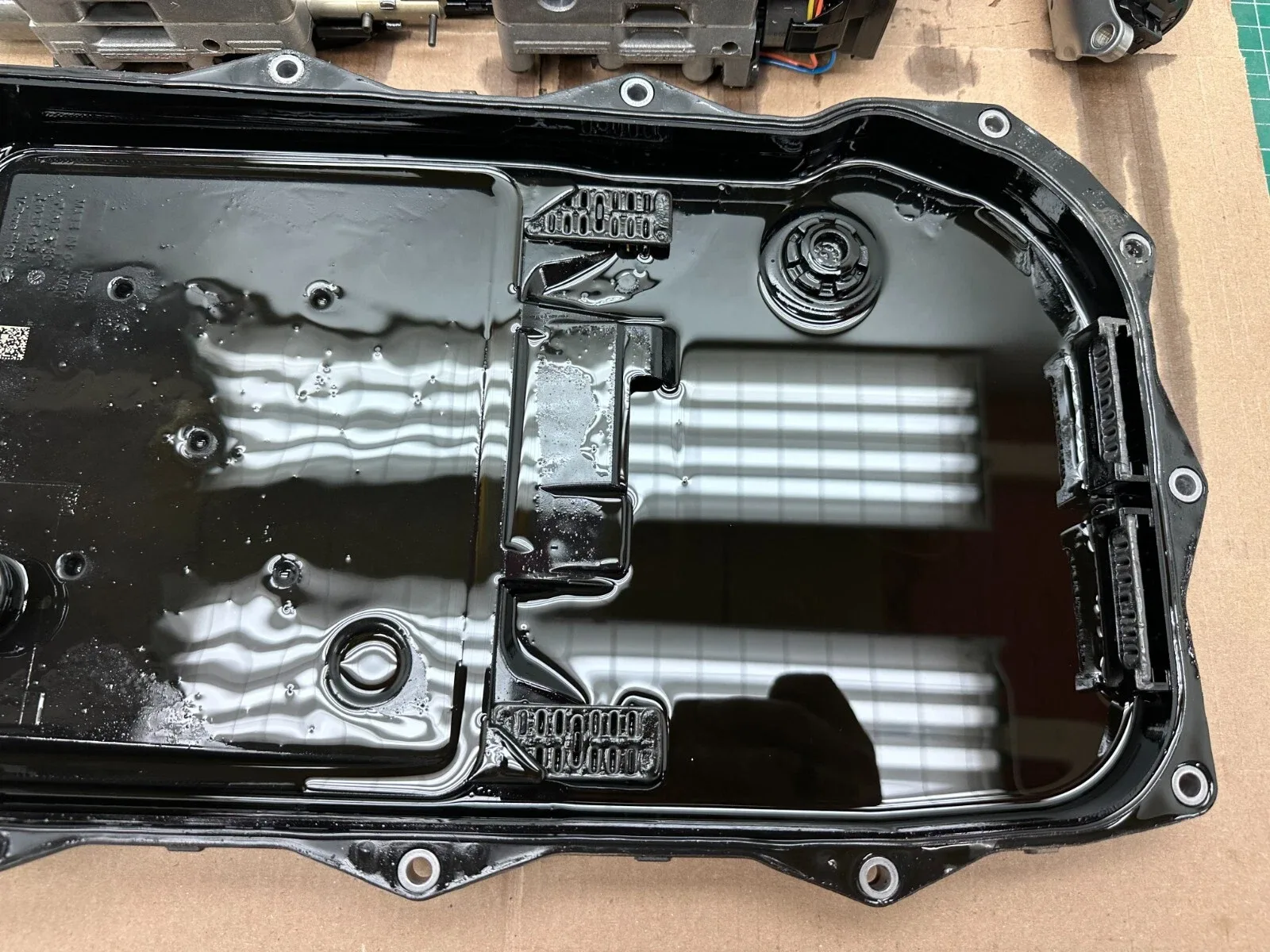 2014 BMW 328i xDrive 8HP-45x AUTOMATIC TRANSMISSION CONDUCTOR PLATE VALVE BODY image 4