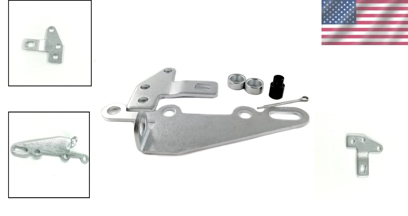 Complete 35498 Bracket and Lever Kit for Turbo Transmission TH250, 200-4R, 700R4 image 2