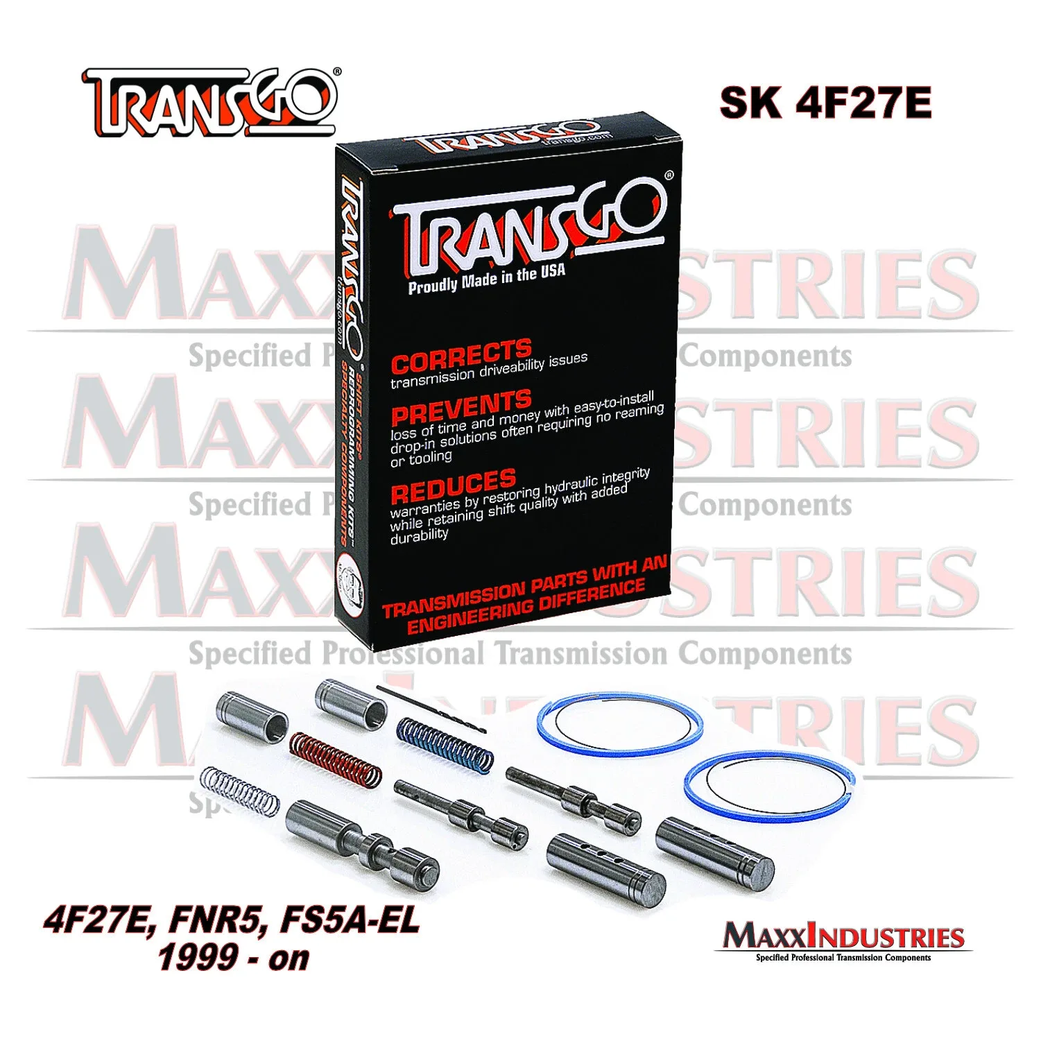 SK 4F27E Ford Focus Transit Mazda FNR5 Transgo shift kit SK4F27 4 & 5 SPD 48165T image 2