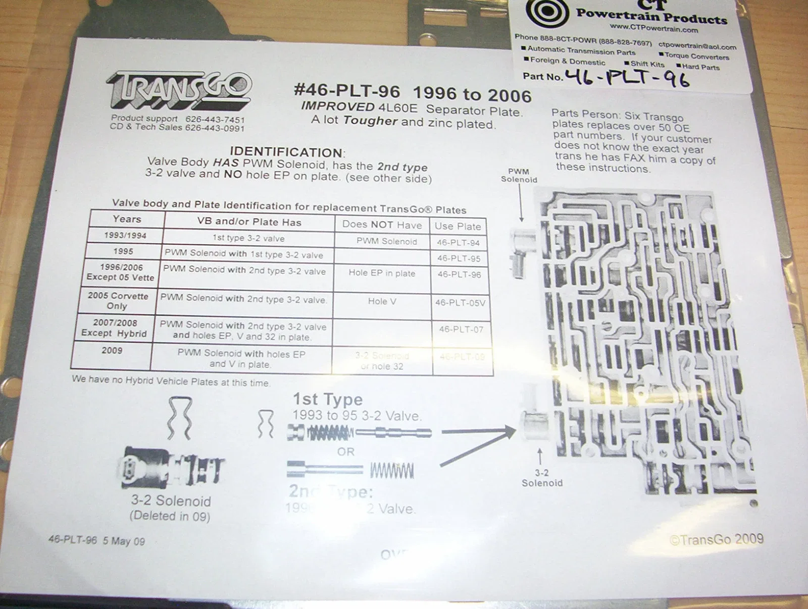 4L60E 4L65E 1996-2006 1870 P1870 Code Buster Combo Kit Corvette Servo ATSG Book image 2