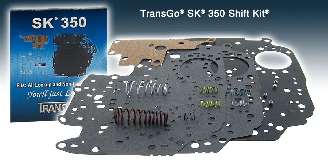 TransGo 350 350C 250 250C 1969-1983 SK350A Shift Kit W- Plate TH350 TH350C TH250 image 3