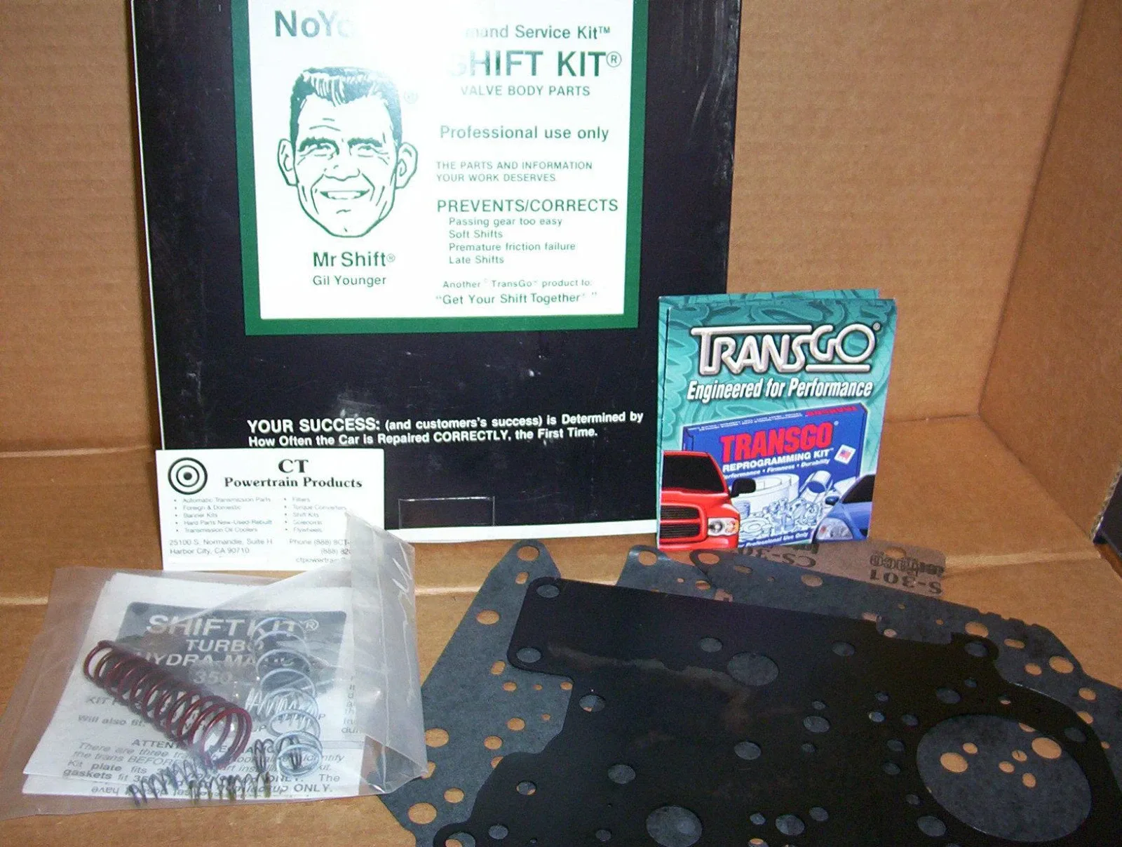 TransGo 350 350C 250 250C 1969-1983 SK350A Shift Kit W- Plate TH350 TH350C TH250