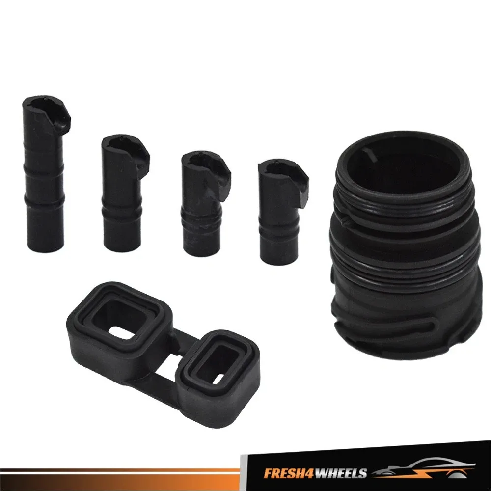 For BMW 6HP19/6HP21 Set of 6 Valve Body to case Sleeve Seal kit Mechatronic Kit image 3