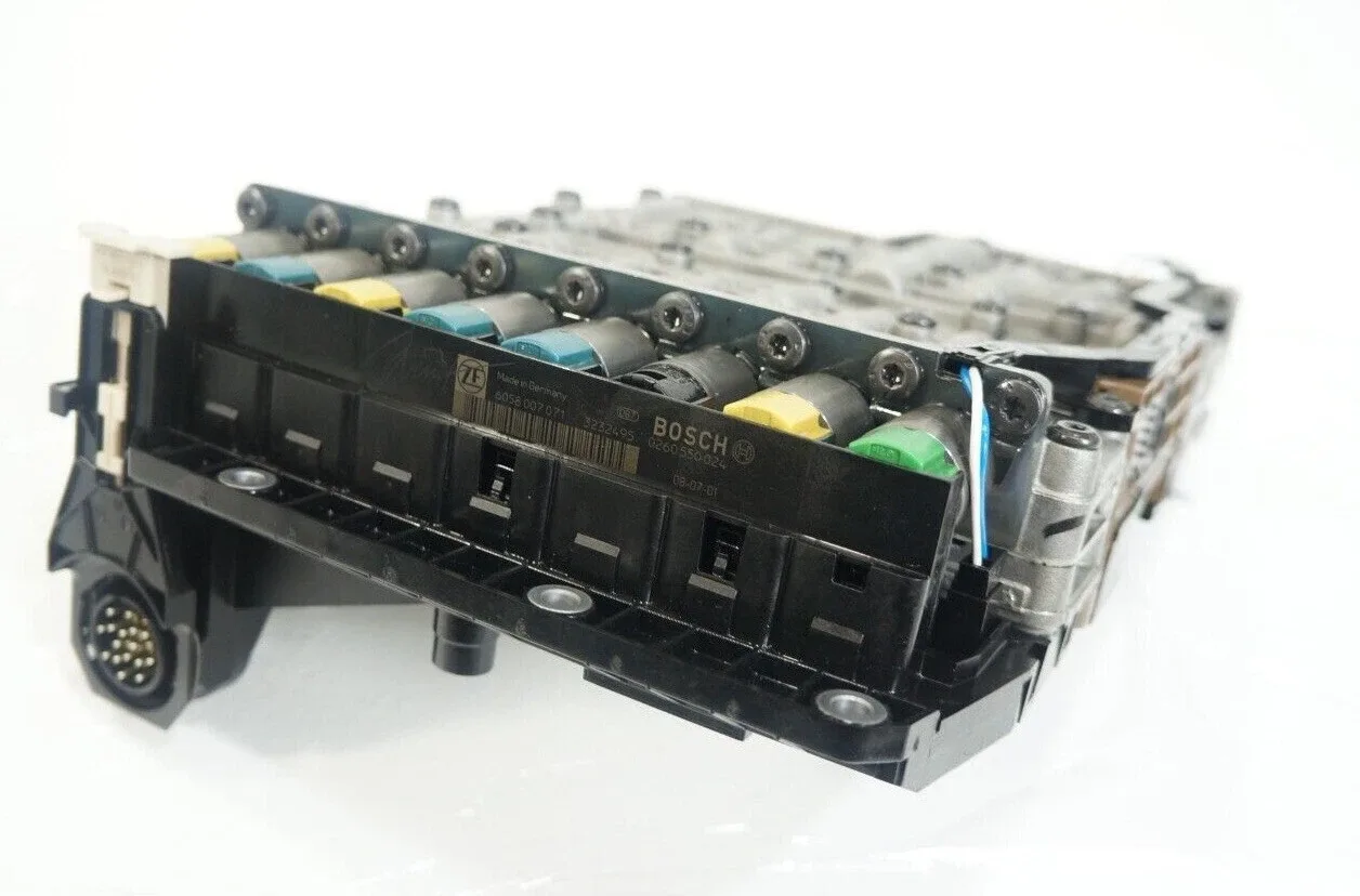 2009- 2011 jaguar xf x250 4.2l v8 engine transmission valve body mechatronic