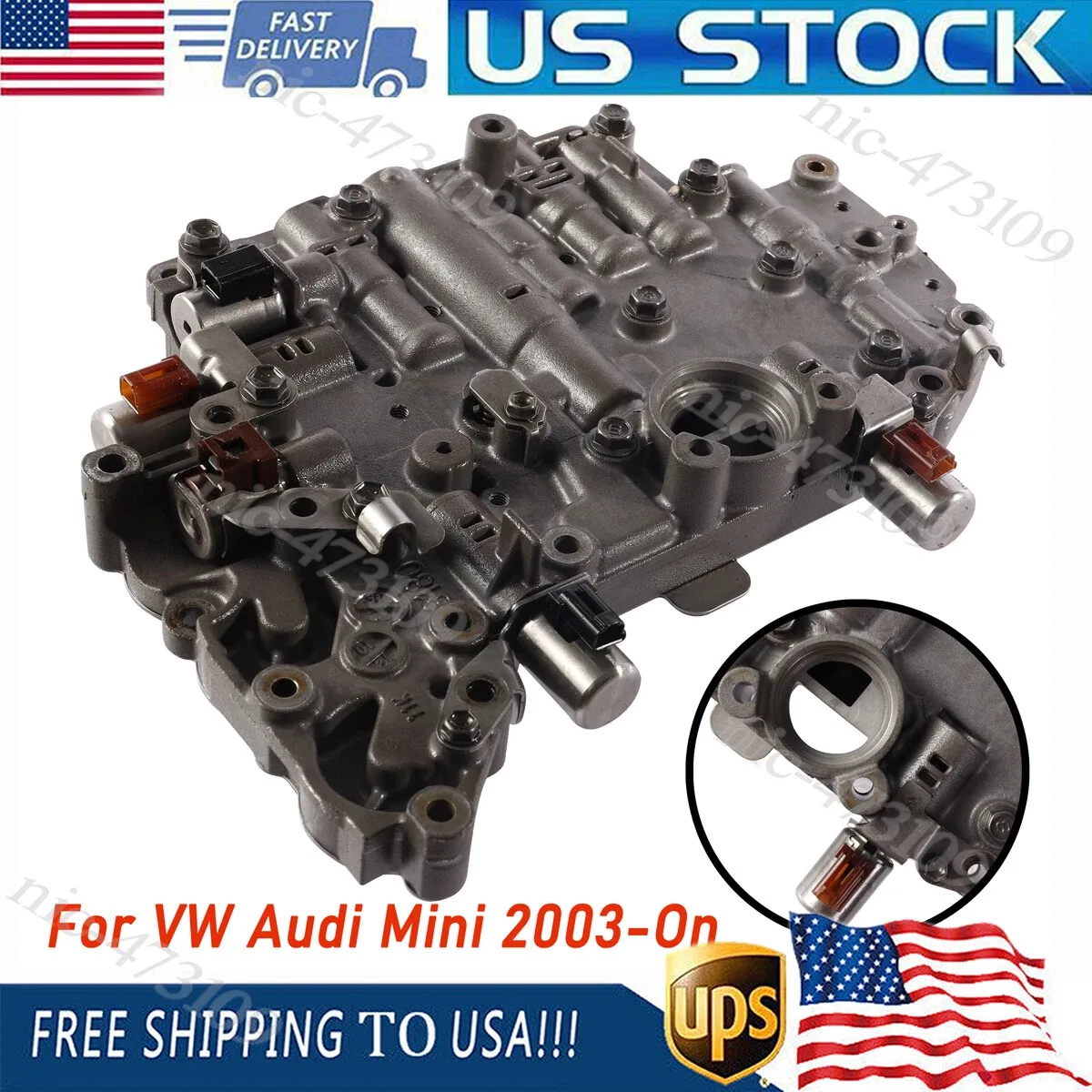 2006-2012 Toyota RAV4 / Matrix Transmission Valve Body w/Solenoid U140 U240 U241
