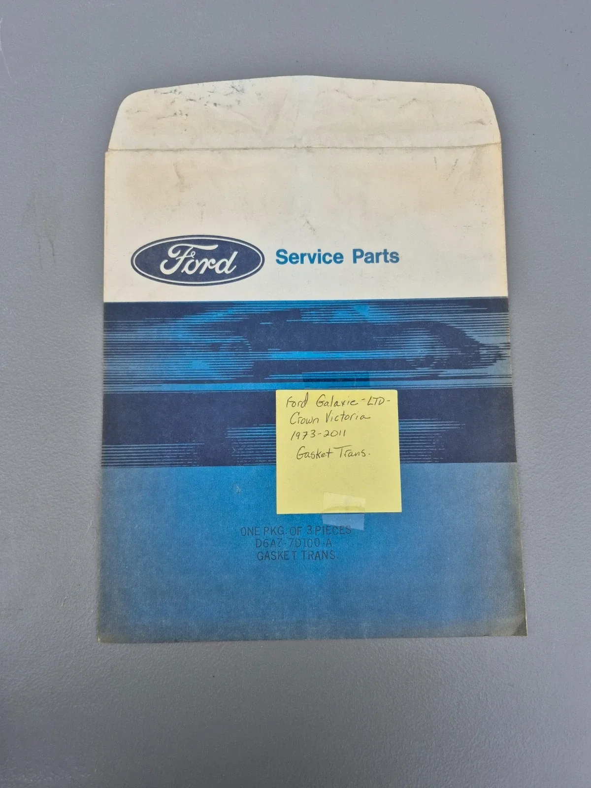 Ford C-6 Valve Body Lower Gasket D6AZ-7D100A (MPN 36321)