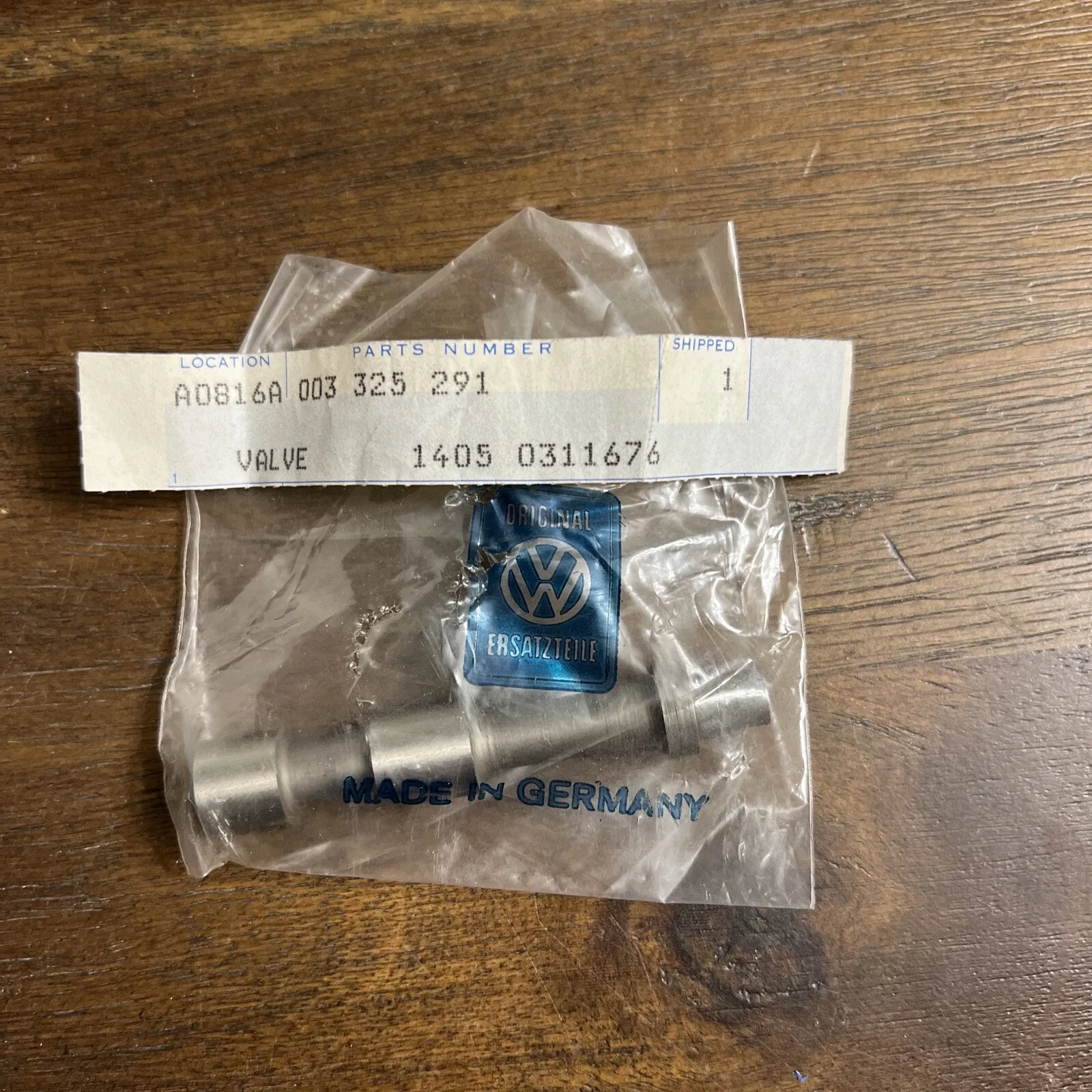 NOS Automatic Transmission Type 2 valve Audi VW, 003325291 Volkswagen