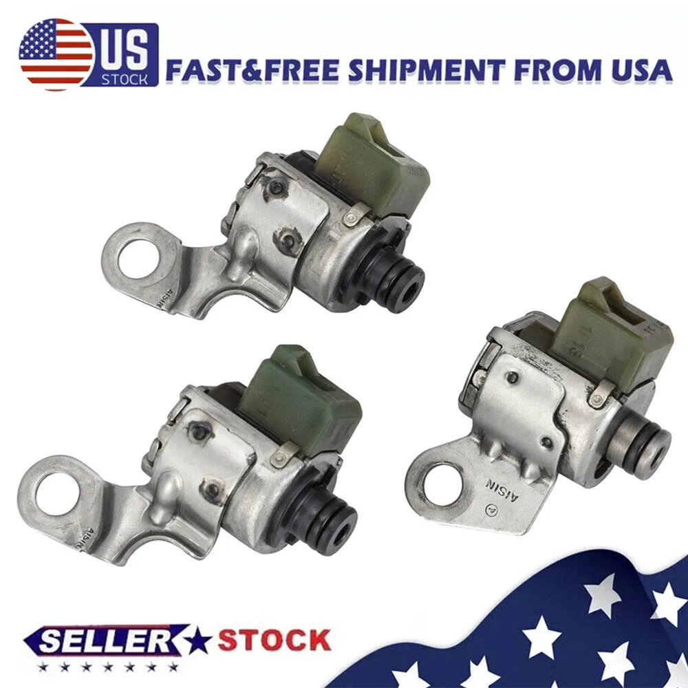 A340 AW4 TRANSMISSION SOLENOID KIT 3PC Shift TCC A340E A340F For Jeep Cherokee\n