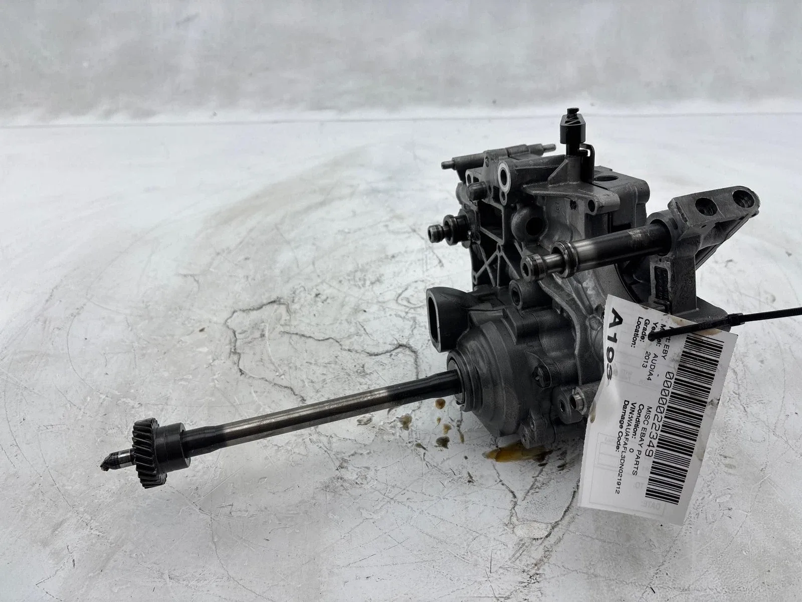 2013-2016 Audi A4 NDV 2.0L CVT Transmission Valve Body OEM image 3