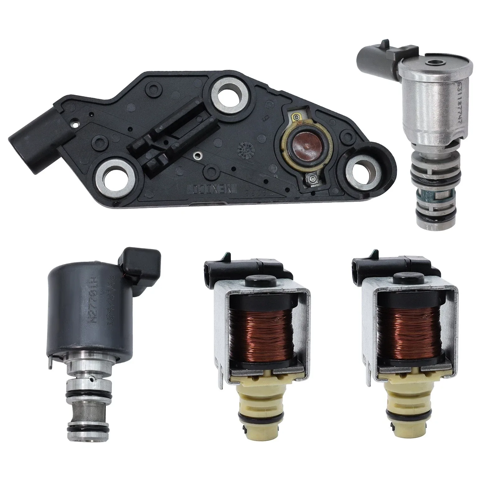Set of 5 4T65E Transmission Solenoid Kit EPC Tcc Shift For Chevry Buick Pontiac image 2