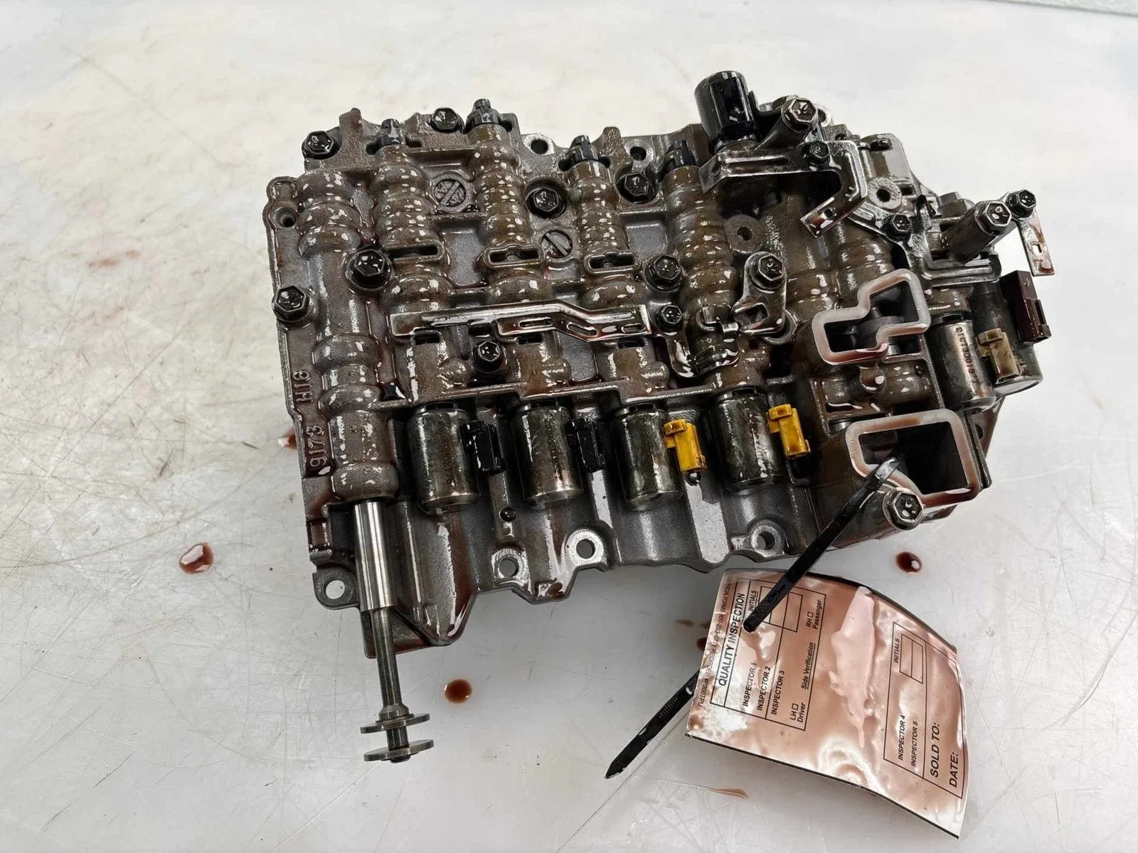 2013 Mini Cooper 1.6L FWD Automatic Transmission Valve Body OEM image 3