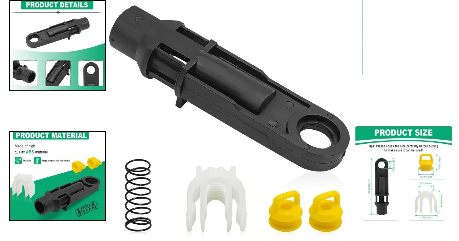 Durable Transmission Shifter Linkage Cable Repair Kit for GMC, Chevy, and Dodge image 2