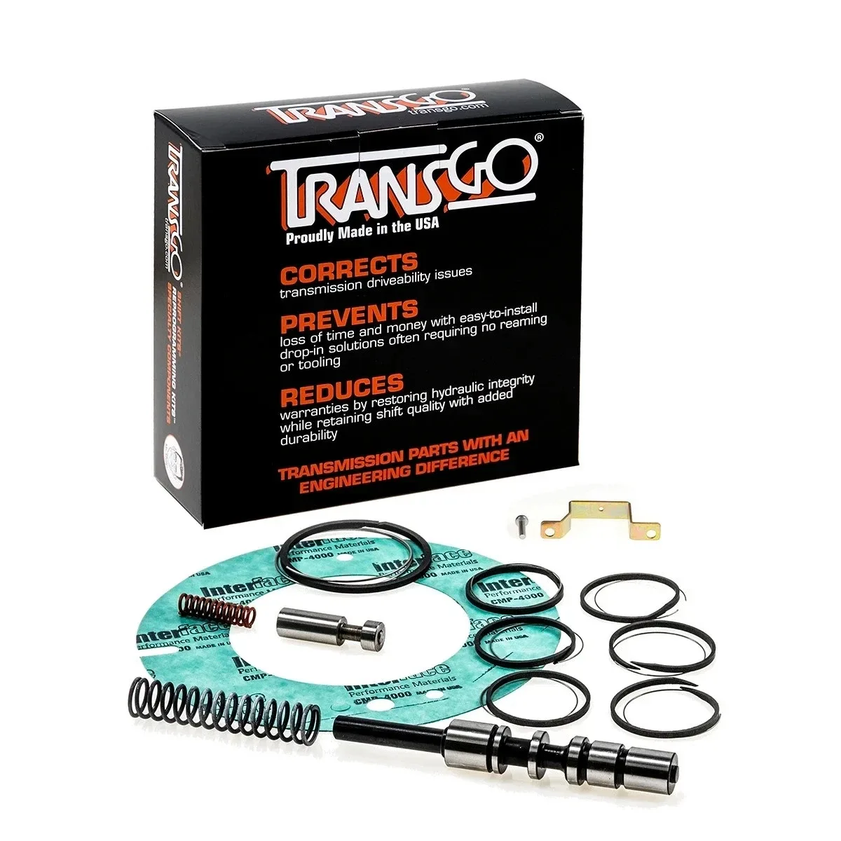 Transgo Shift Kit Valve Body Repair Kit Fits 62TE 2007-ON (SK62TE-A)
