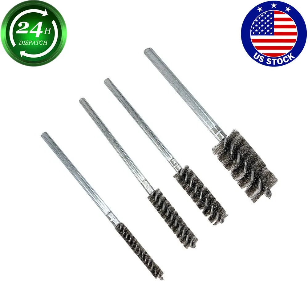 Mrsovax 4pc Valve Body Brush Tool Set for Automatic Transmissions