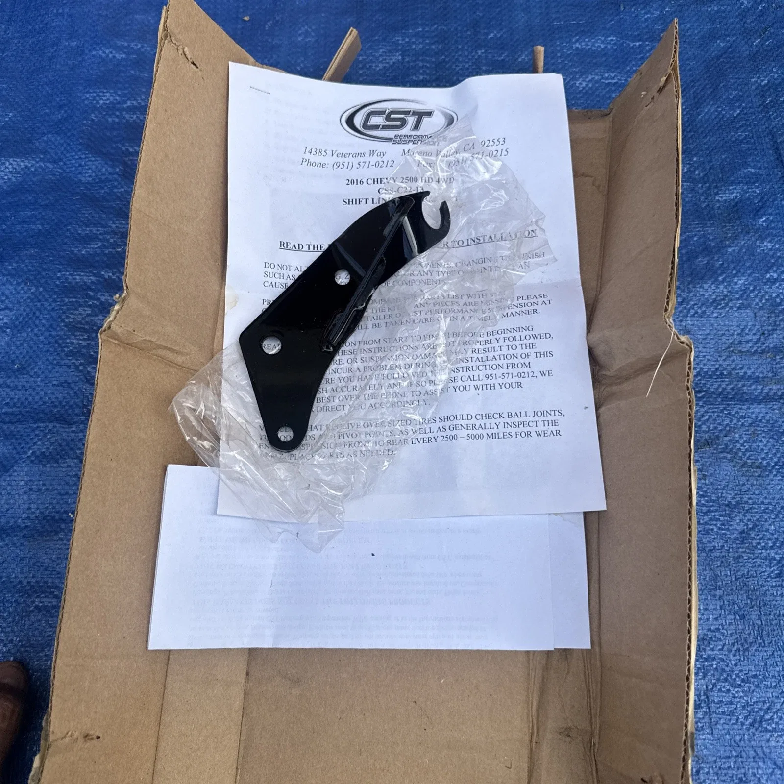 CST 2016+ 2500HD & 3500 Shift Linkage Kit # CSS-C22-13 image 4