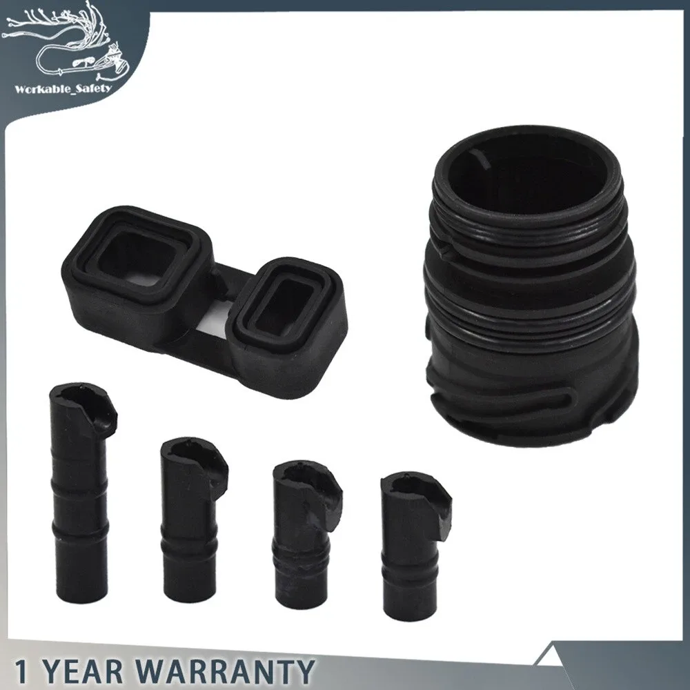 6Pcs ZF6HP19 6HP21 For BMW Valve Body to case Sleeve Seal kit Mechatronic Kit