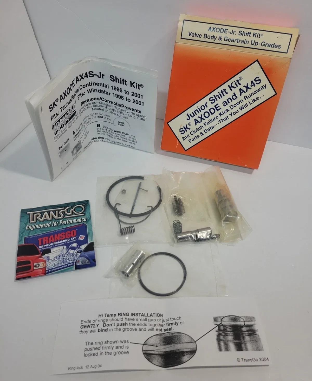 TRANSGO SK AXODE & AX4S Jr Shift Kit