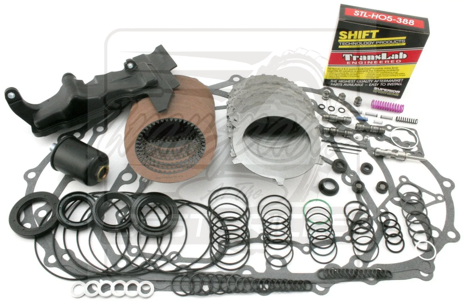 Fits Honda BYBA BVGA MGHA BGHA 5 Spd Transmission Rebuild & Shift Kit