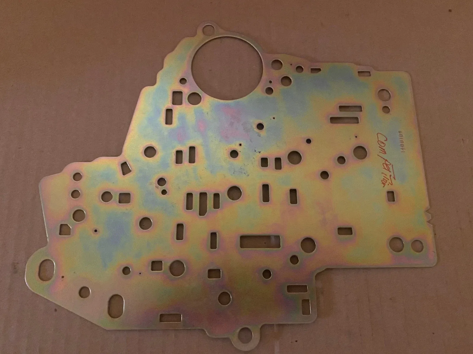 th 400 transmission B&M shift kit plate competition new by itself with gaskets