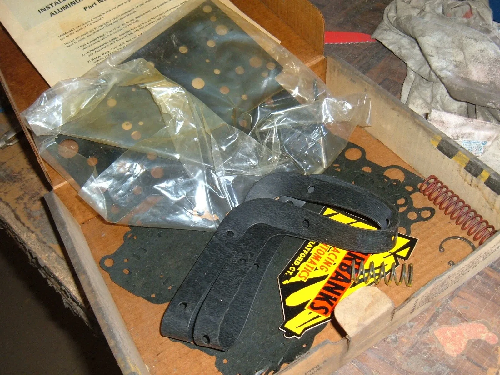 FAIRBANKS TRANS ACTION Reprogramming Shift Kit PowerGlide 1962-1973 PG 41105 image 2