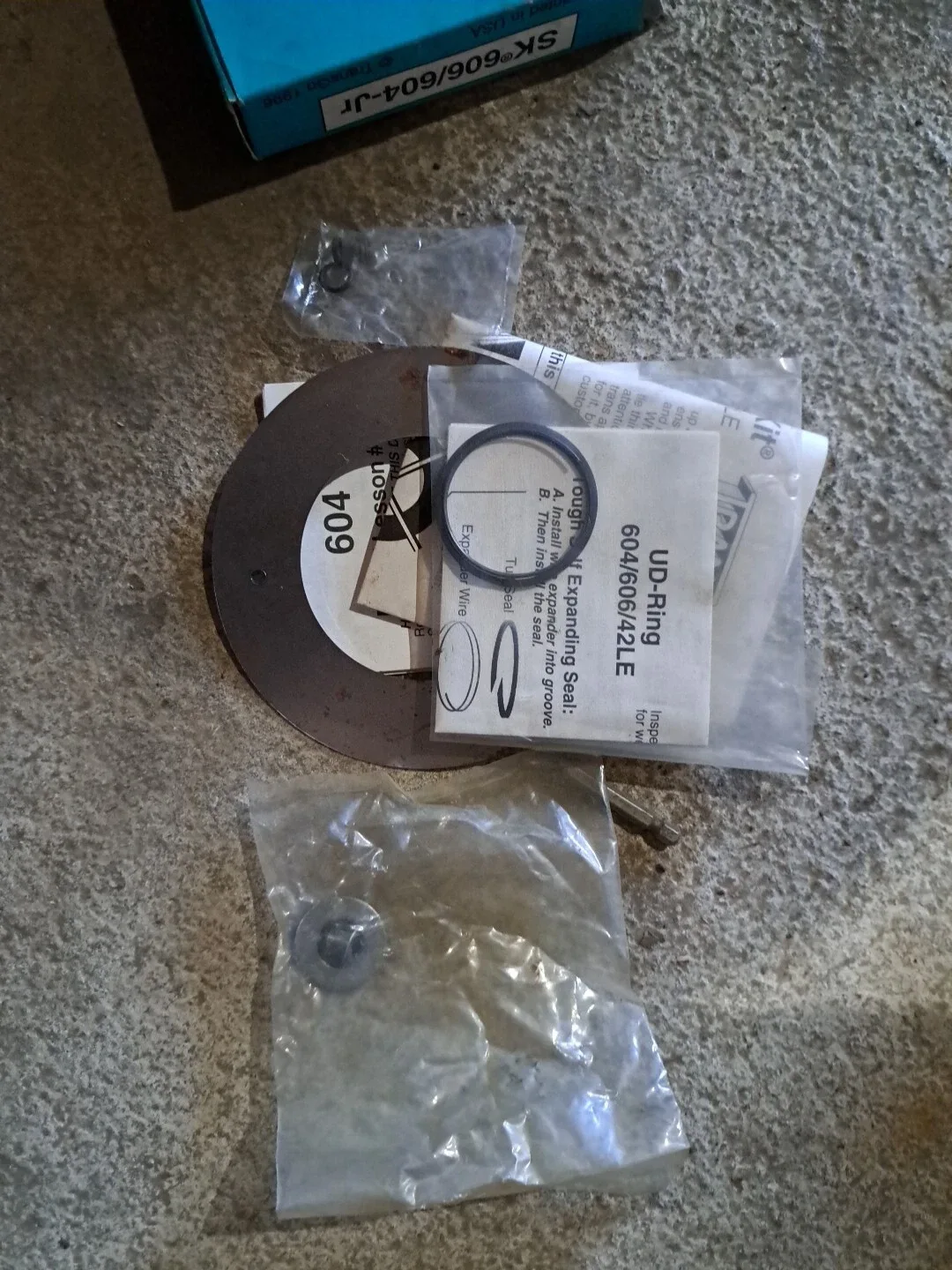 Transgo SK604 Shift Kit A604 42RLE A606 Incomplete image 2