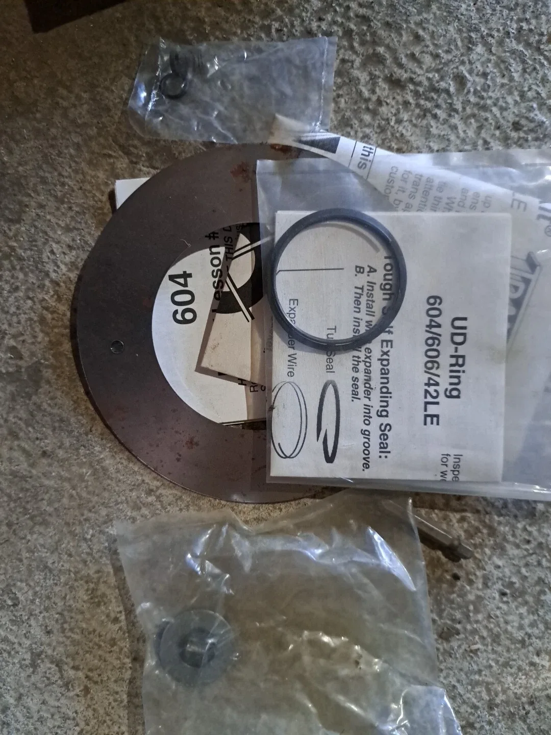 Transgo SK604 Shift Kit A604 42RLE A606 Incomplete image 3