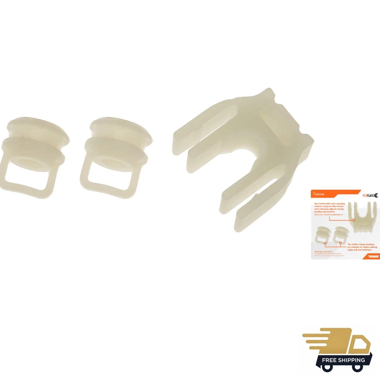 Automotive Shift Cable Bushing Kit - Exact Fit for Specific GM & Chrysler Models