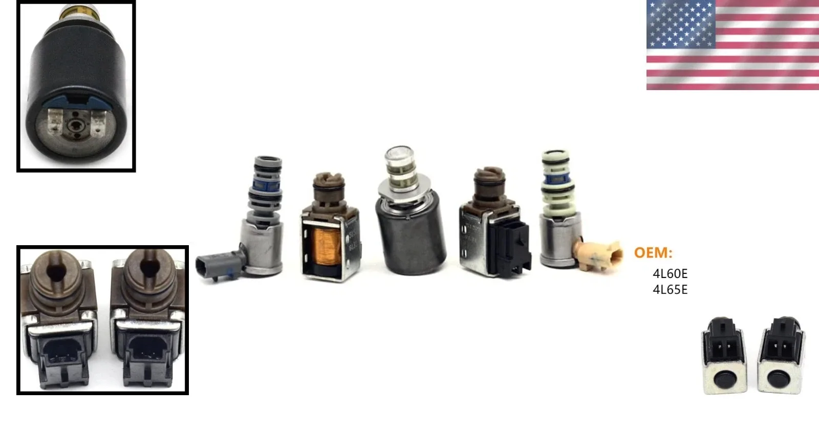 4L65E Transmission Solenoid Kit for Buick & Cadillac Vehicles 1996+ image 2