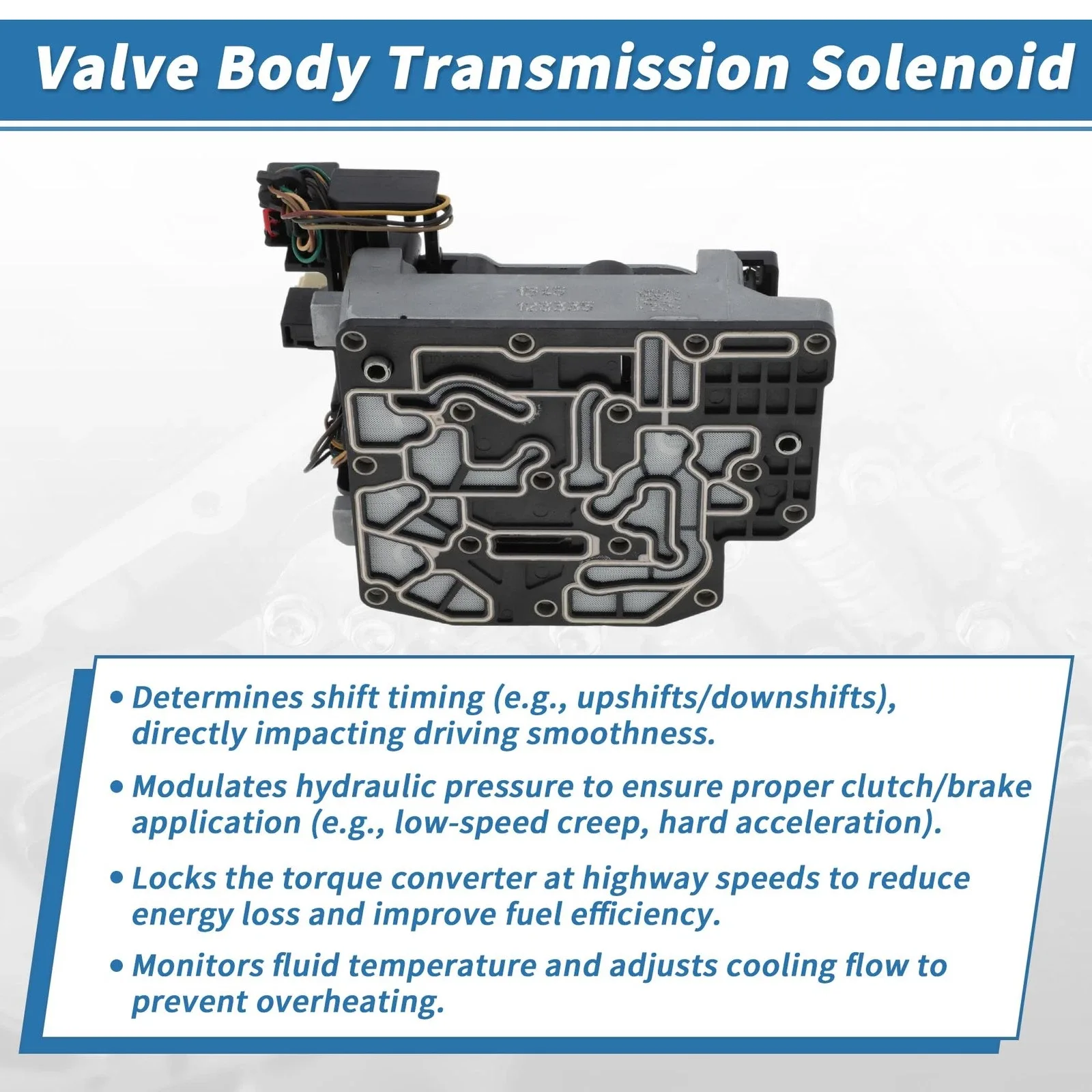 62TE Transmission Solenoid Pack 68371508AB for Chrysler Dodge - VekAuto image 4