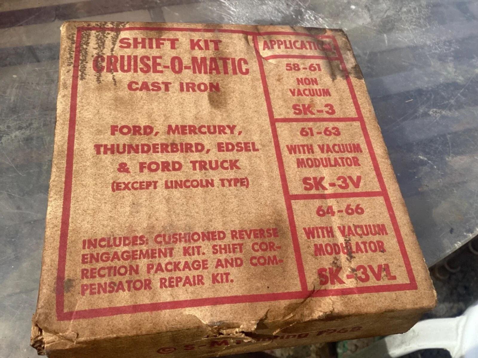 Ford Cruise-O-Matic Shift Kit 1973-79  NOS image 3