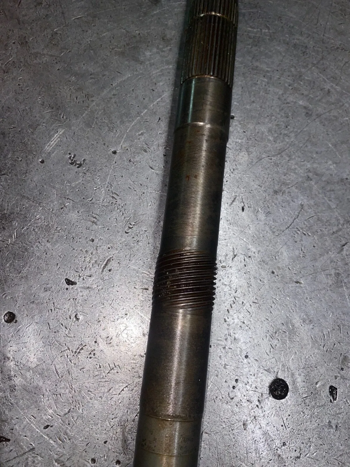 Ford C6 2wd out put shaft 26-5/6  lenth,READ ENTIRE LISTING. image 2