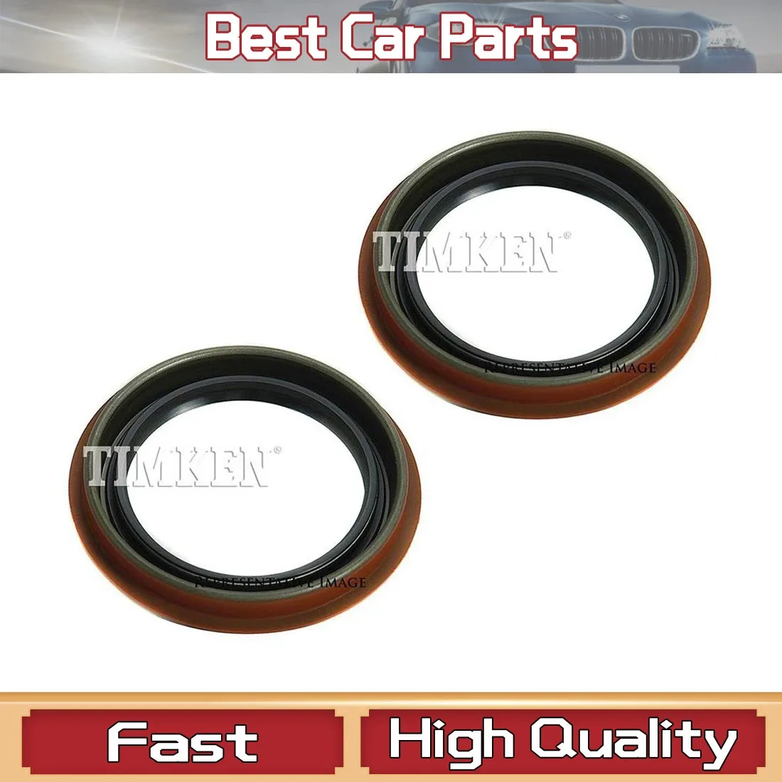 Timken  2PCS Automatic Transmission Output Shaft Seal For Dodge 400
