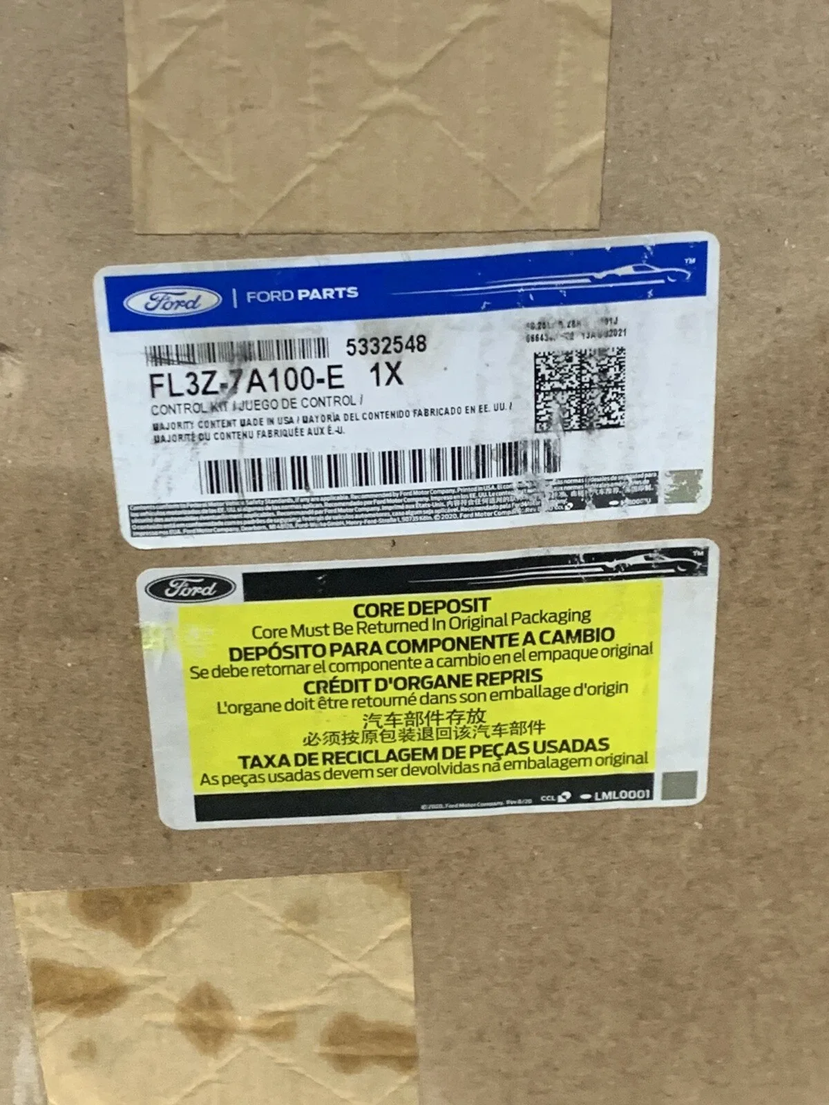 Ford Valve Body FL3Z-JA100-E image 2