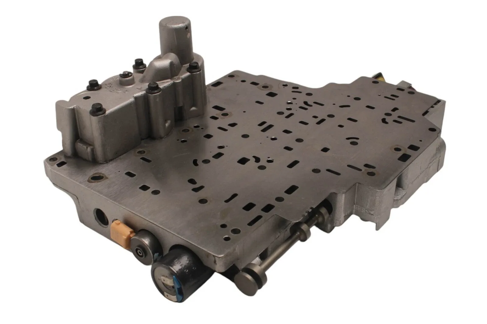 34740EB - 4L80E 4L85E, VALVE BODY, 4 SOL, 2 SMALL HOLES, CAST: 8684212, 1991-96