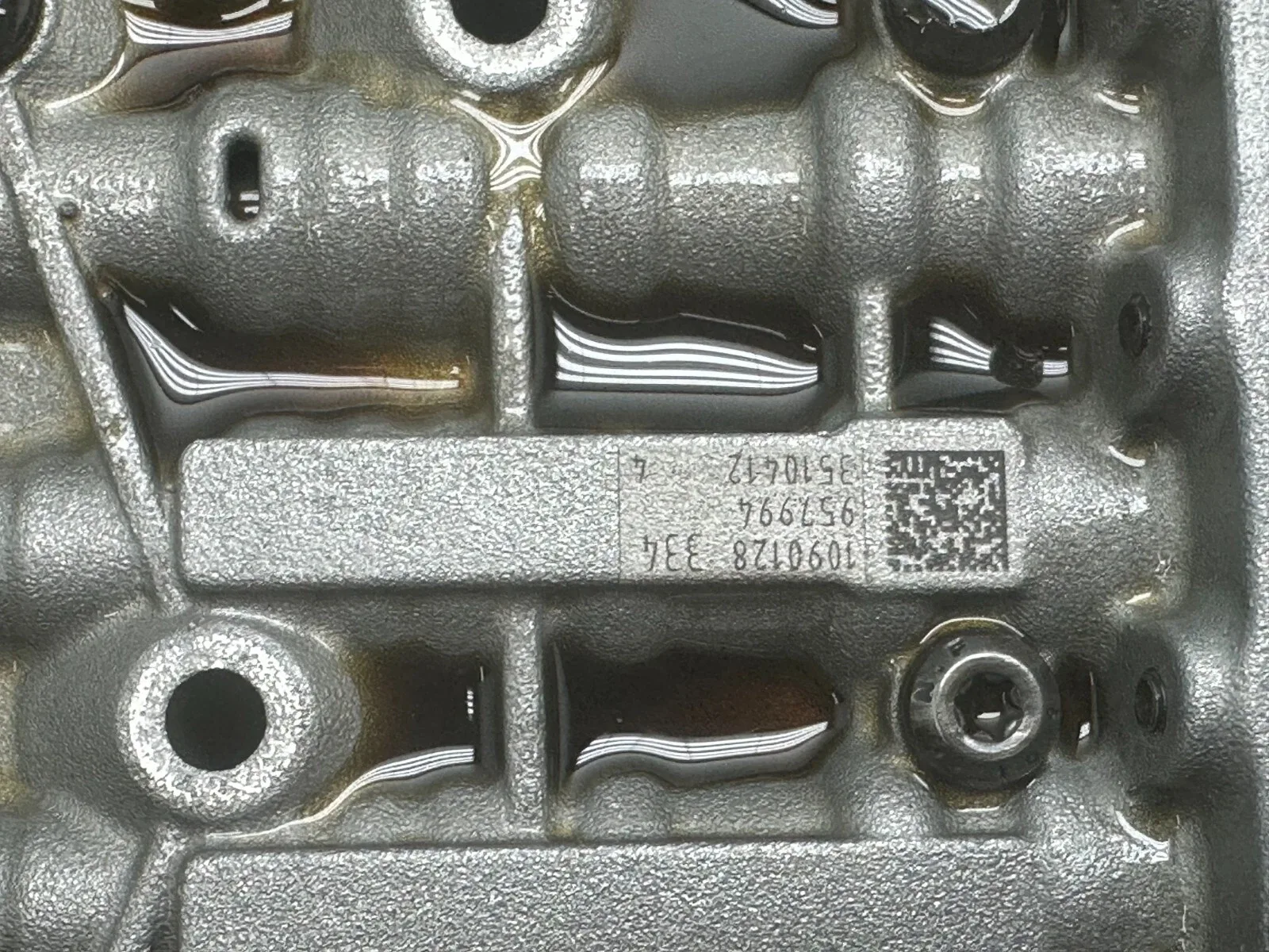 14-18 BMW 320i 8HP-45 AUTOMATIC TRANSMISSION CONDUCTOR PLATE VALVE BODY OEM image 3