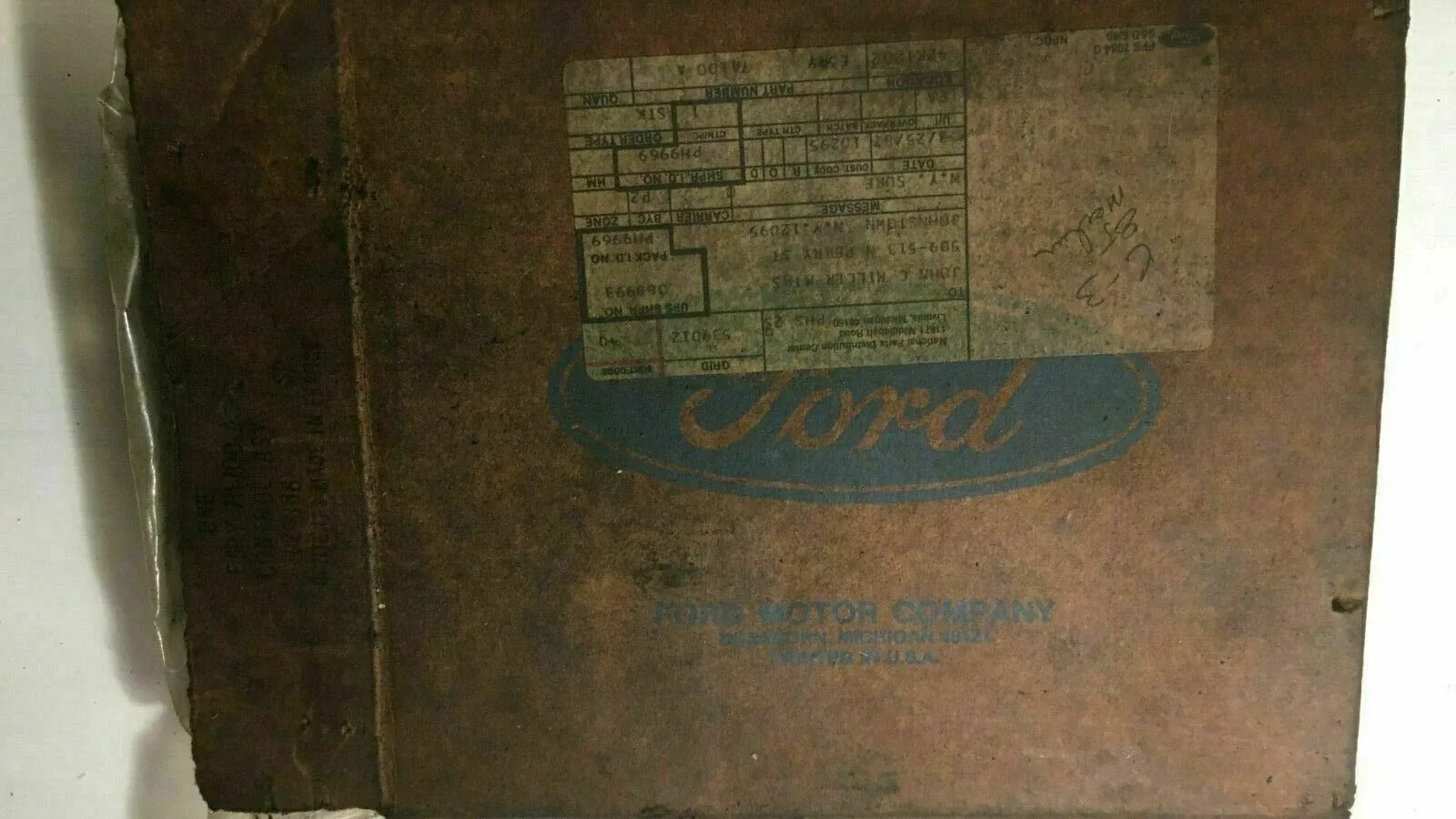 NOS 85 89 Merkur XR4Ti AutoTrans Valve Body Control Assembly E5RY-7A100-A - C10 image 2