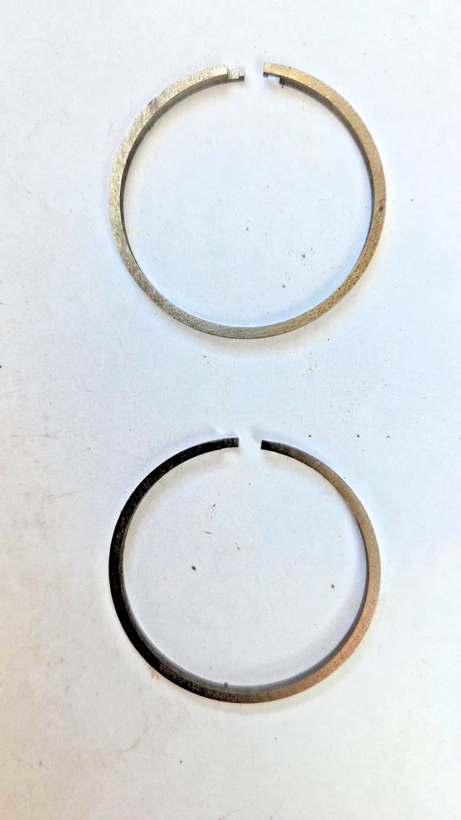 1958-1959 Buick Triple Turbine AT: (2) Rear Pump Output Shaft Seal Rings 1180179 image 2