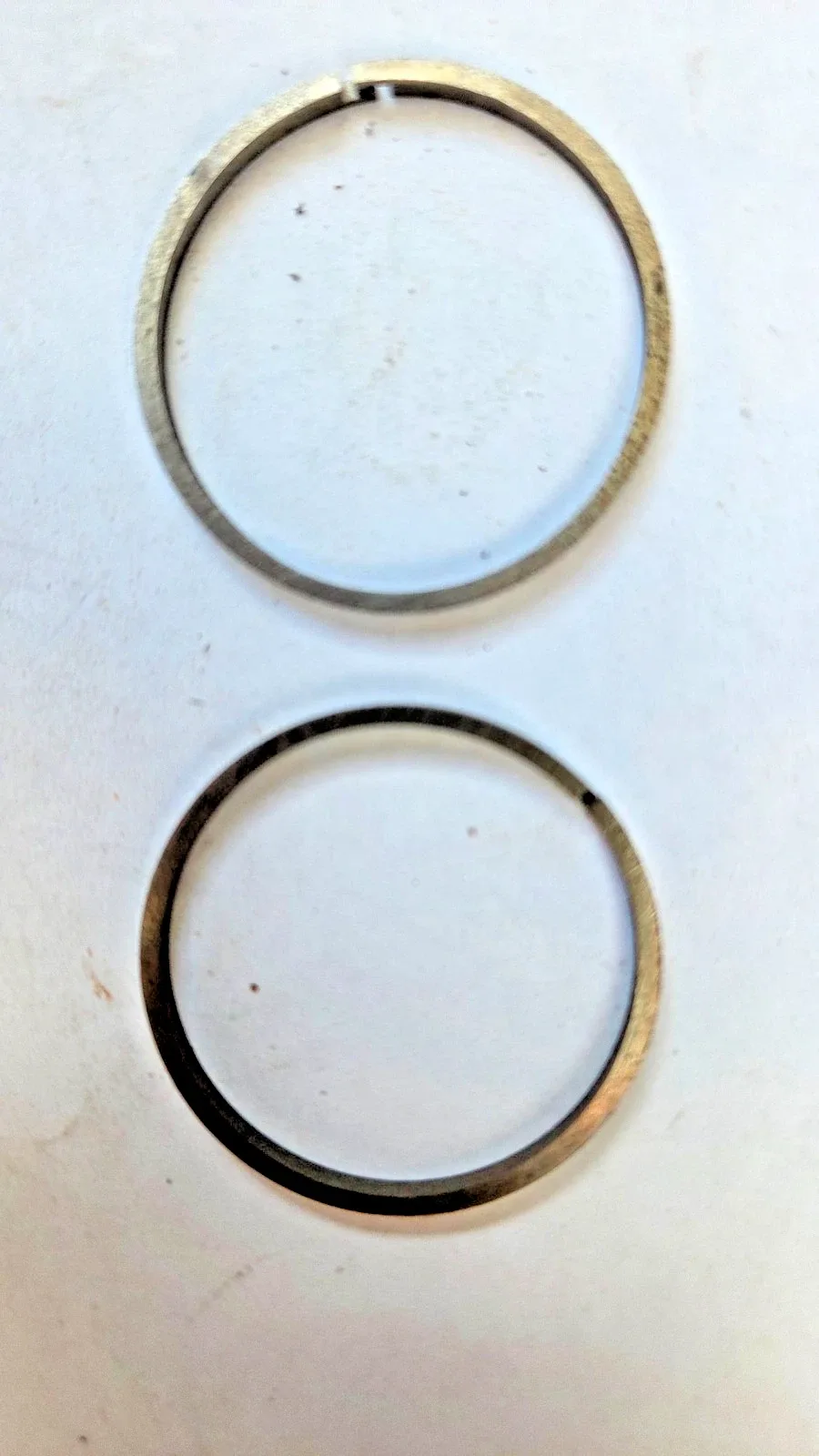 1958-1959 Buick Triple Turbine AT: (2) Rear Pump Output Shaft Seal Rings 1180179 image 3