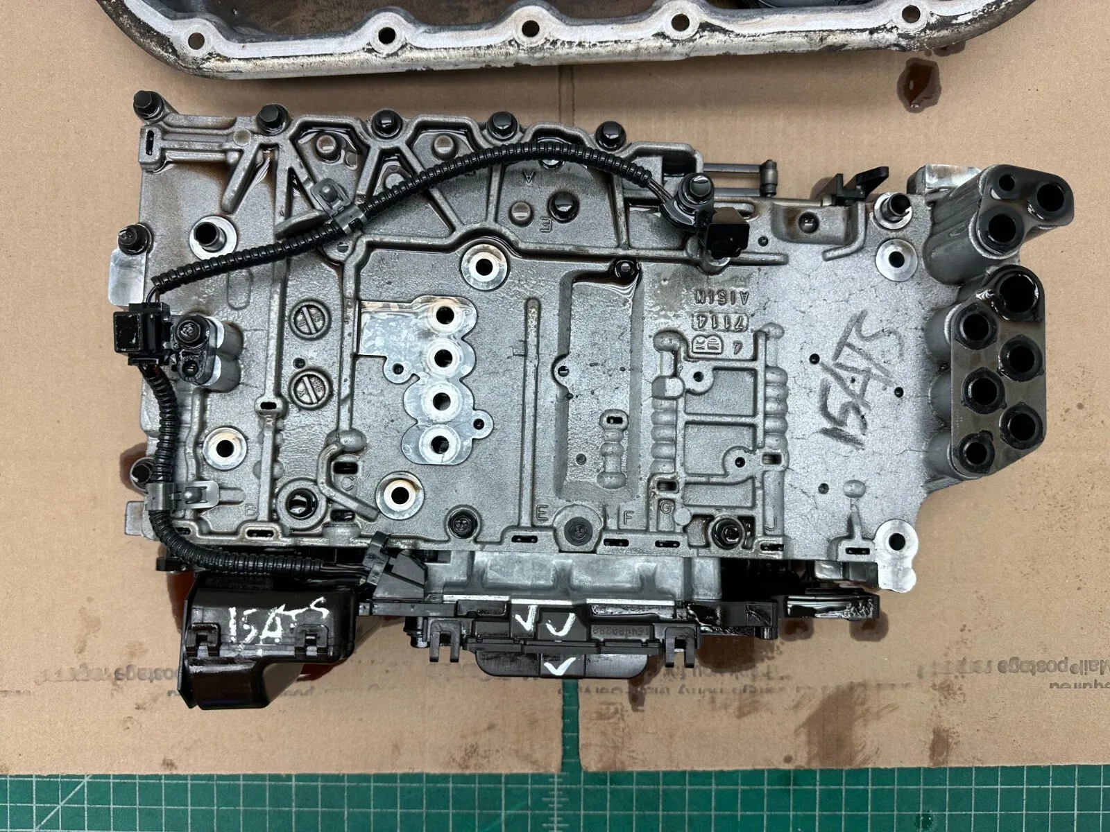 2014-2016 Cadillac ATS Automatic Valve Body MPN 24270949 image 2