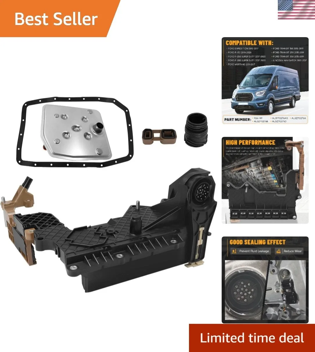 6R80 Valve Body Lead Frame with Performance Filter for Ford Models - Unbranded