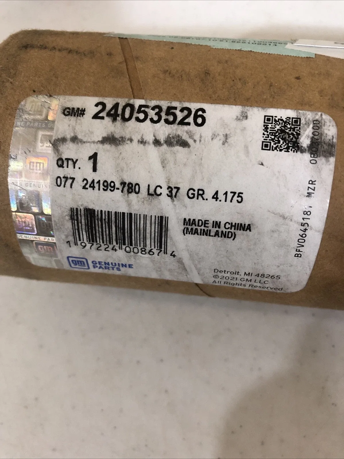GM Genuine Parts 24053526 Output Shaft image 3