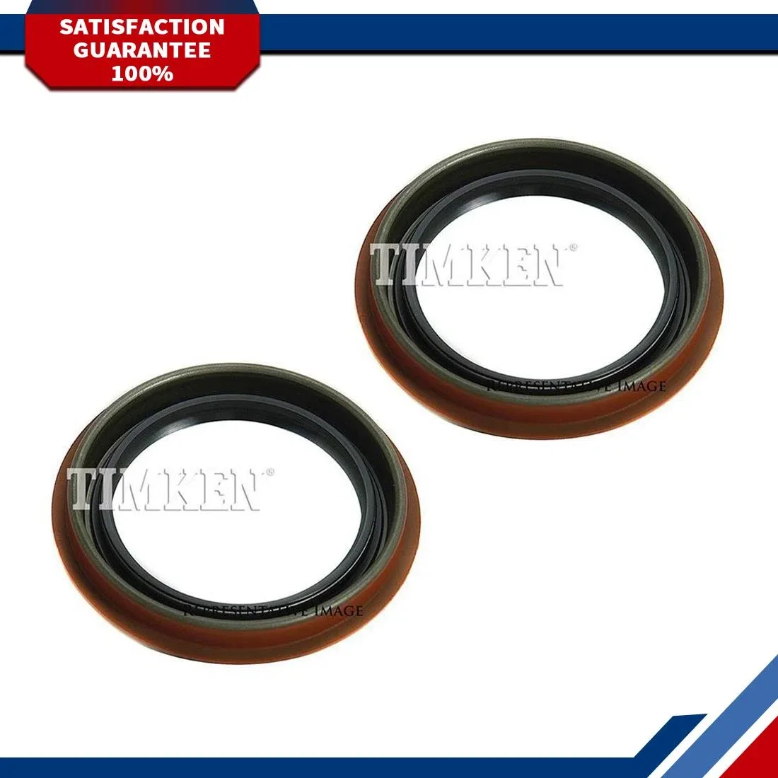 Timken  2PCS Automatic Transmission Output Shaft Seal For Dodge 400_ER