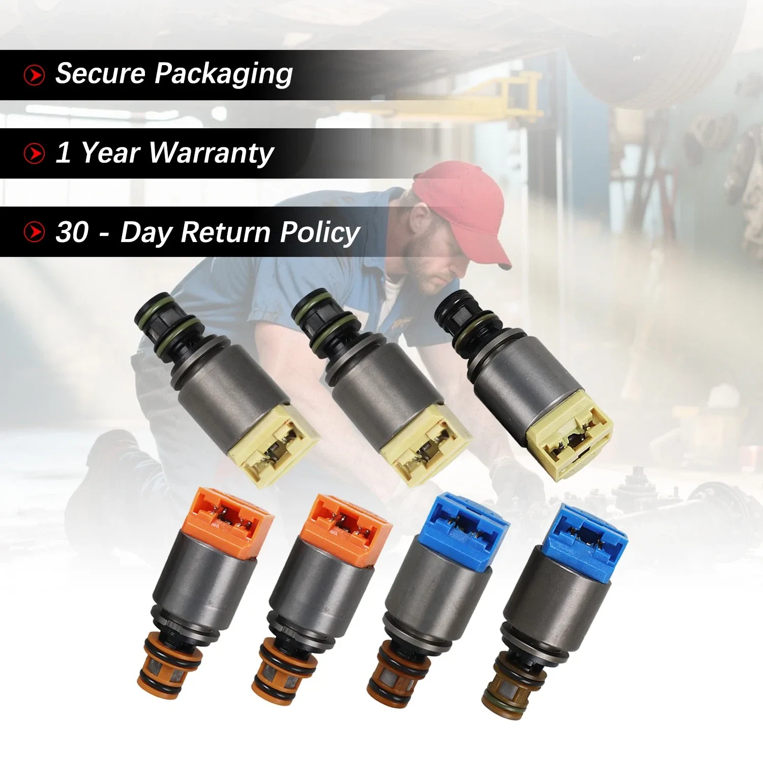 Solenoid Kit 6HP21/6HP28 for BMW 335i 335xi - 6HP21 6HP28 image 4