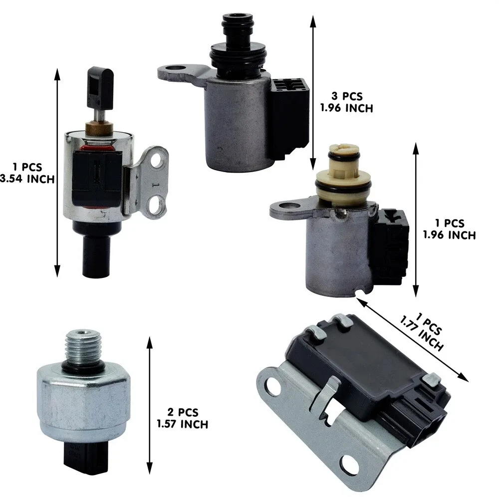9PCS CVT Car Valve Body Solenoids Compatible For Nissan Altima Rogue Sentra image 2