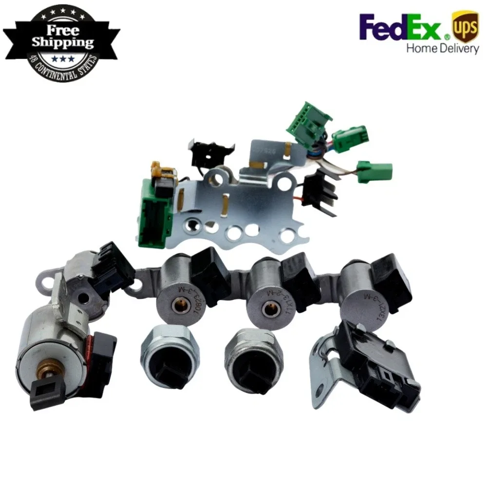 9PCS CVT Car Valve Body Solenoids Compatible For Nissan Altima Rogue Sentra