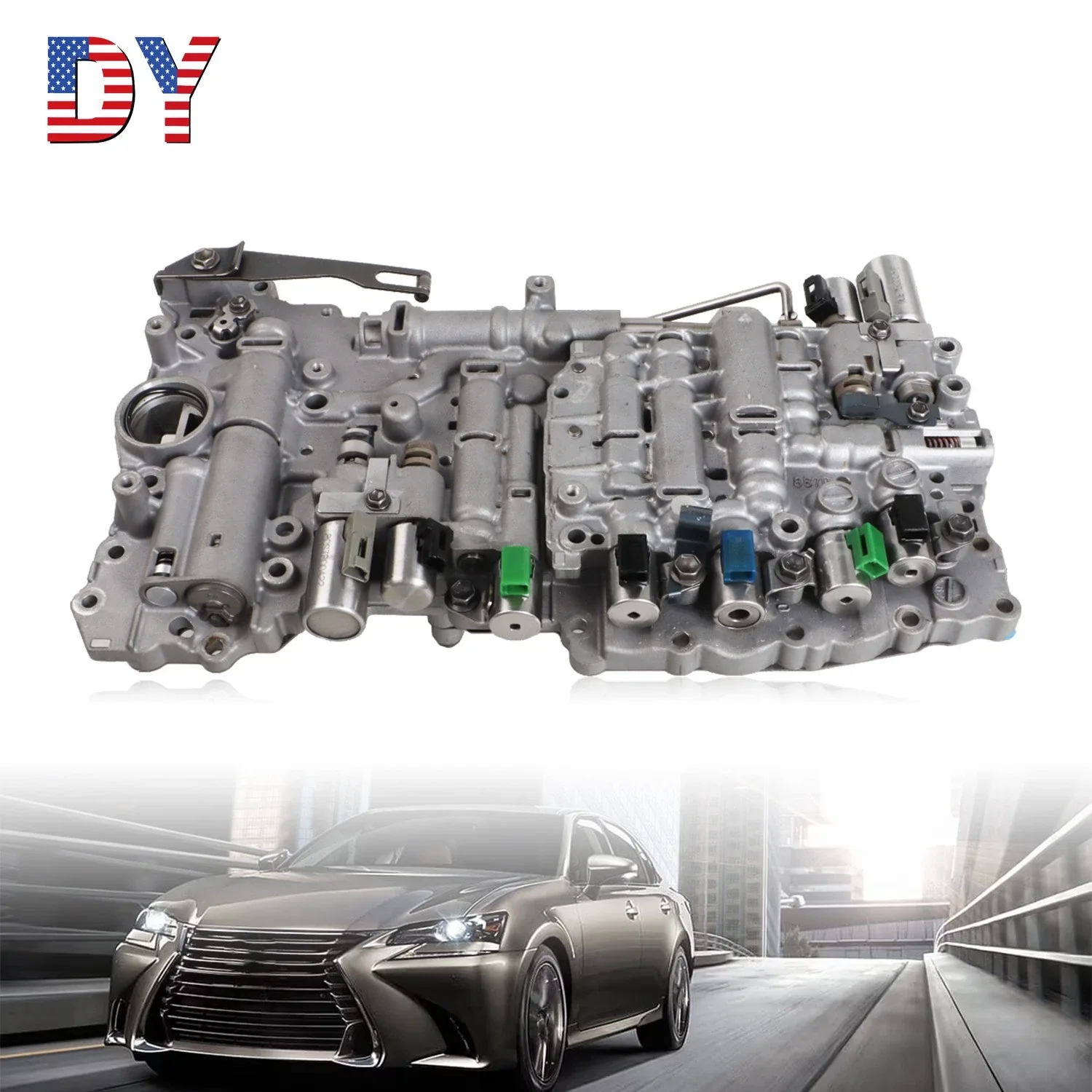 A760 A760E Transmission Valve Body W/9 Solenoids Fit for Lexus