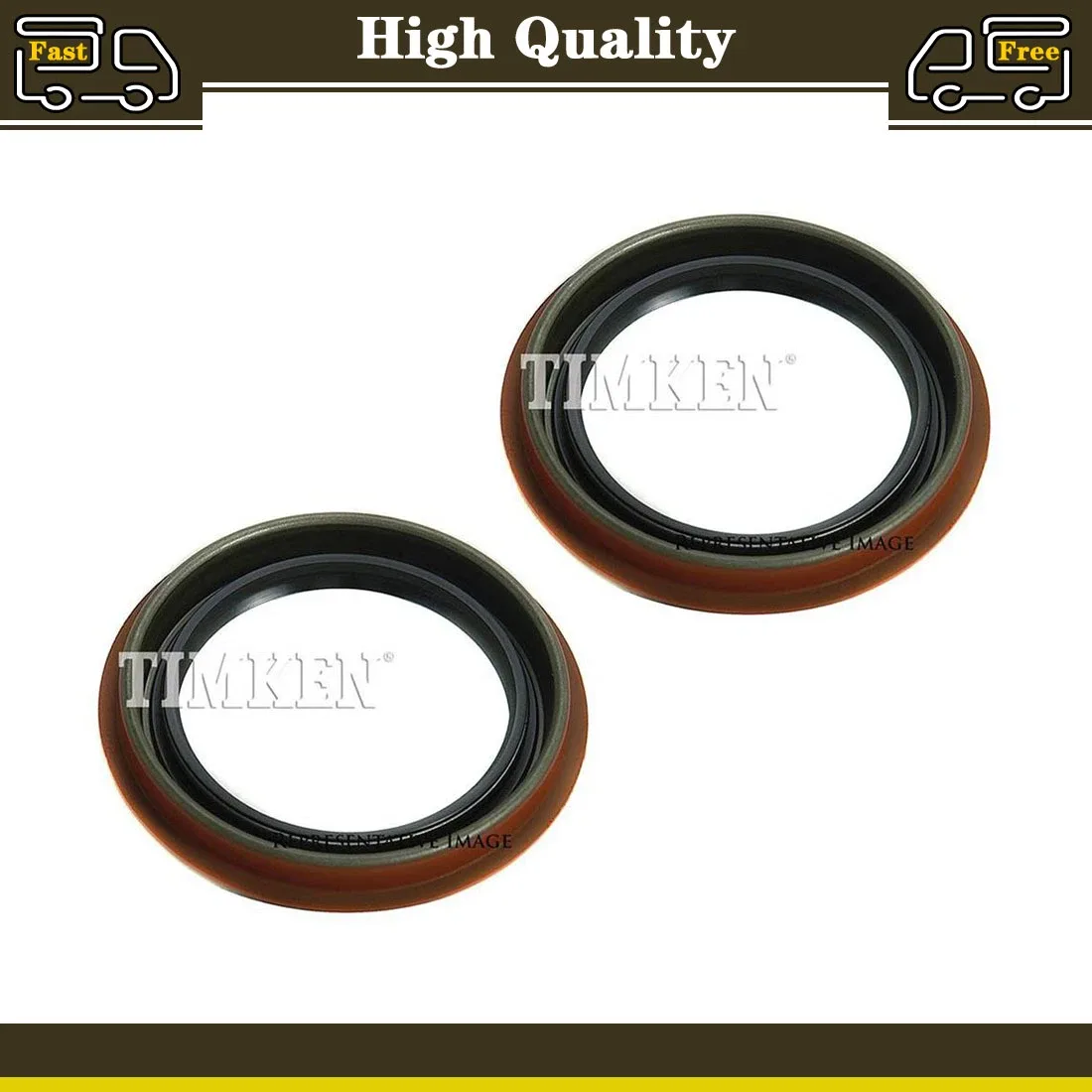 For Dodge 400 Timken 2PCS Automatic Transmission Output Shaft Seal